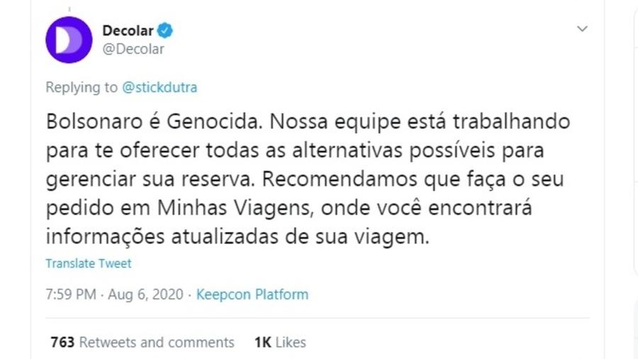 1 bot da decolar mídias sociais