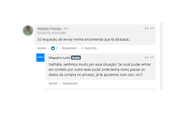 Magalu Linkedin